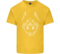 Una Maglietta Per Bambini Siberian Husky Ragazzi E Ragazze