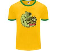 Una Maglietta Ringer FotL Per Uomo Che Mangia Ramen