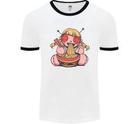 Una Maglietta Ringer Voodoo Doll Uomo Anime