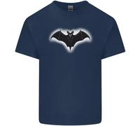 Una Maglietta T-Shirt In Cotone Per Halloween Di Pipistrelli Vampiri Uomo