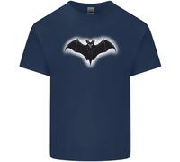 Una Maglietta T-Shirt In Cotone Per Halloween Di Pipistrelli Vampiri Uomo