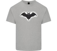 Una Maglietta T-Shirt In Cotone Per Halloween Di Pipistrelli Vampiri Uomo