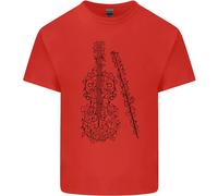 Una Maglietta T-Shirt In Cotone Uomo Per Violoncello