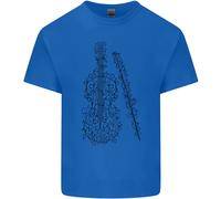 Una Maglietta T-Shirt In Cotone Uomo Per Violoncello