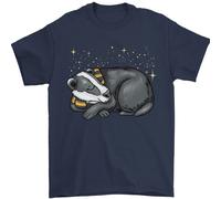 Una Maglietta Uomo Con Tasso Che Dorme 100% Cotone