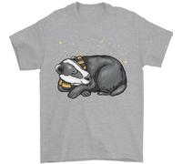 Una Maglietta Uomo Con Tasso Che Dorme 100% Cotone