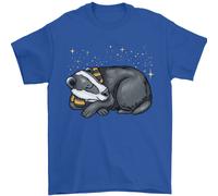 Una Maglietta Uomo Con Tasso Che Dorme 100% Cotone