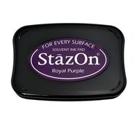 Una migliore Crafts Tsukineko - Timbro inchiostrante Stazon solvente Royal viola non poroso (confezione da 1) (0tsusz1010)