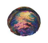 Una misteriosa cuffia da a riutilizzabile in stile fatato - cuffia da a a doppio strato impermeabile, elastica ed ecologica per uso quotidiano