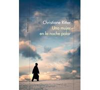 Una mujer en la noche polar