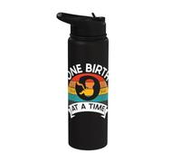 Una nascita alla volta ostetrica Stainless Steel Insulated Water Bottle