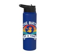 Una nascita alla volta ostetrica Stainless Steel Insulated Water Bottle