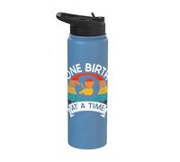 Una nascita alla volta ostetrica Stainless Steel Insulated Water Bottle