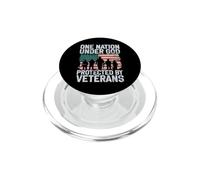 Una nazione sotto Dio protetta dai veterani PopSockets PopGrip per MagSafe