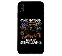 Una nazione sotto sorveglianza 1984 Stato di polizia Nessuna privacy Custodia per iPhone XS Max