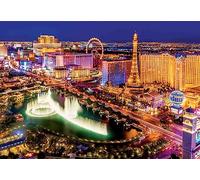 Una notte a Las Vegas - Puzzle in legno da 2000 pezzi - Puzzle regalo per la figlia