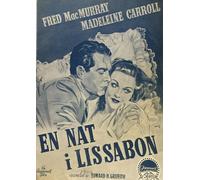 Una notte a Lisbona Fred MacMurray Madeleine Carroll 1941 programma...