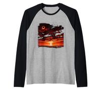 Una Notte oscura di Armageddon nell'ultimo Giorno della Terra Maglia con Maniche Raglan