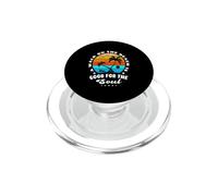 Una passeggiata sulla spiaggia fa bene all'estate del sole dell'anima PopSockets PopGrip per MagSafe