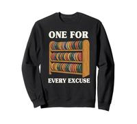Una per Ogni Scusa Funny Disc Golf Felpa