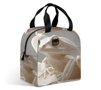 Una piccola borsa per il pranzo a forma di rana in canna, per adulti, a tenuta stagna, isolata, con cerniera e tasche multiple, grande capacità, per ufficio, lavoro, picnic