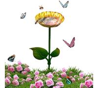 Una Piscina Per Il Giardino - Pali Di Metallo Contro Le Influenze In Giardino,Città Balcone Per Colibrì, All'aperto Animali Selvatici Cortile Patio Ponte Balcone E Anche