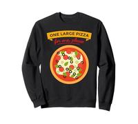 Una Pizza Grande Solo per Me Umorismo Gustoso Felpa