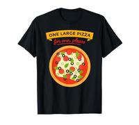 Una Pizza Grande Solo per Me Umorismo Gustoso Maglietta