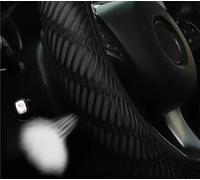 Una Protezione Solare Estiva Foro Lungo Rete Traspirante Coprivolante Auto Universale(Nero)