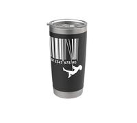 Una ragazza in codice esce dagli schemi extra LOL minimal Bicchiere termico in acciaio inox doppia parete