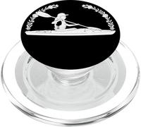 Una Ragazza Kayakista Che Pagaia Sul Kayak PopSockets PopGrip per MagSafe