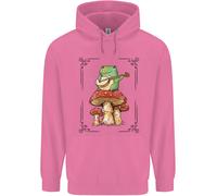 Una Rana Che Suona La Chitarra Su Un Toadstool Felpa Uomo