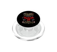 Una regina è nata il 20 settembre 20 Settembre Compleanno PopSockets PopGrip per MagSafe