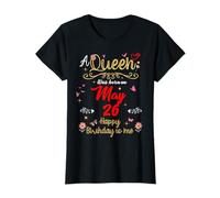 Una Regina è Nata Il 26 Maggio 26 Maggio Maglietta