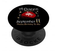Una regina è nata l'11 settembre Buon compleanno a me PopSockets PopGrip Adesivo
