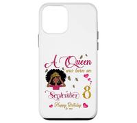 Una regina è nata l'8 settembre Buon compleanno a me Custodia per iPhone 12 mini
