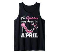 Una Regina è Nata nel Compleanno di aprile Canotta