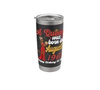Una regina è nata nell'agosto del 1961 Buon compleanno a me, mamma Bicchiere termico in acciaio inox doppia parete