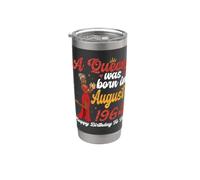 Una regina è nata nell'agosto del 1964 Buon compleanno a me, mamma Bicchiere termico in acciaio inox doppia parete