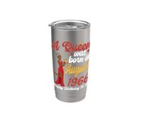 Una regina è nata nell'agosto del 1966 Buon compleanno a me, mamma Bicchiere termico in acciaio inox doppia parete