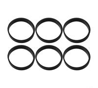 Una scelta affidabile di sei robuste rondelle in gomma su misura per la maggior parte dei sistemi idraulici standard della dimensione di circa quaranta millimetri
