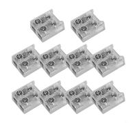 Una scelta affidabile Questo pacchetto dispone di dieci connettori per rendere qualsiasi progetto di cablaggio un gioco da ragazzi (striscia da 10 mm a filo)
