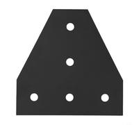 Una scelta intelligente L'affidabile piastra a 5 fori che offre connessioni solide in varie applicazioni (4040 nero)