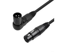 Una scelta professionale Il cavo connettore XLR schermato ad alte prestazioni progettato per musicisti con una lunghezza funzionale di un punto otto metri (180 cm)