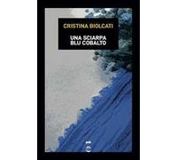 Una sciarpa blu cobalto