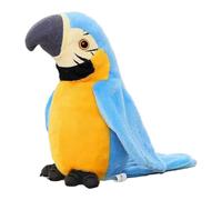Una simulazione Parrot Parrot con funzione di registrazione che consente di registrare e suoni o informazioni e carino perfetto per coccole e abbracci. Znw478 (C, 24x10x5cm)