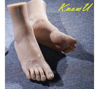 Una sinistra o destra realistico Silicone uomini gambe piedi manichino EUR44