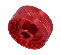 Una soluzione completa leggera in lega di alluminio strumento di rimozione dell'installatore compatibile con varie marche alla dimensione standard di 44 mm (rosso)