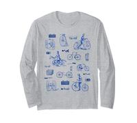 Una Storia del Ciclismo Illustrazione Maglia a Manica