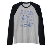 Una Storia del Ciclismo Illustrazione Maglia con Maniche Raglan